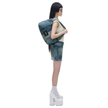 Load image into Gallery viewer, THE DECONSTRUCTED DENIM SACK BAG