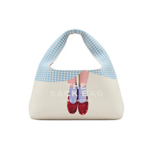 Load image into Gallery viewer, MARC JACOBS X WIZARD OF OZ  THE RUBY SLIPPERS LEATHER MINI SACK BAG