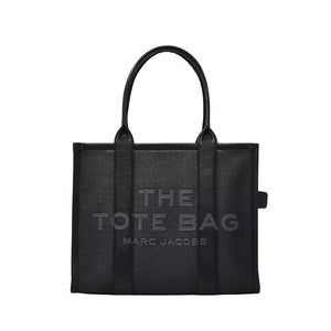 THE LEATHER LARGE TOTE BAG