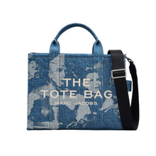Load image into Gallery viewer, MARC JACOBS X WIZARD OF OZ  THE DENIM MEDIUM TOTE BAG
