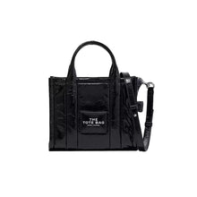 Load image into Gallery viewer, THE SHINY CRINKLE LEATHER SMALL TOTE