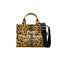 Load image into Gallery viewer, THE CHEETAH CANVAS SMALL TOTE BAG