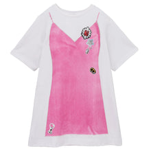 Load image into Gallery viewer, THE TROMPE L'OEIL T-SHIRT DRESS
