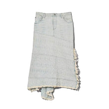Load image into Gallery viewer, THE MONOGRAM DENIM SKIRT