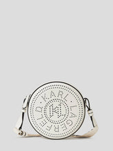 Load image into Gallery viewer, K/CIRCLE ROUND PERFORATED LOGO CROSSBODY BAG