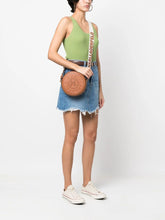 Load image into Gallery viewer, K/CIRCLE ROUND PERFORATED LOGO CROSSBODY BAG