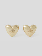 Load image into Gallery viewer, K/HEART STUD EARRINGS