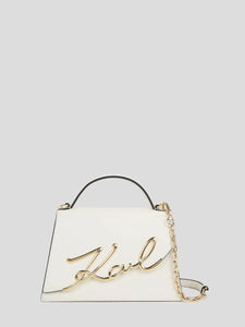 K/SIGNATURE MEDIUM CROSSBODY BAG