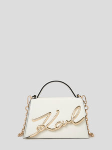 K/SIGNATURE SMALL CROSSBODY BAG