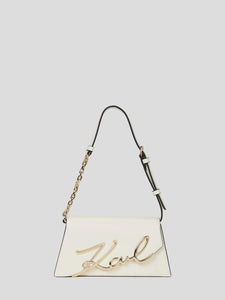 K/SIGNATURE MEDIUM SHOULDER BAG