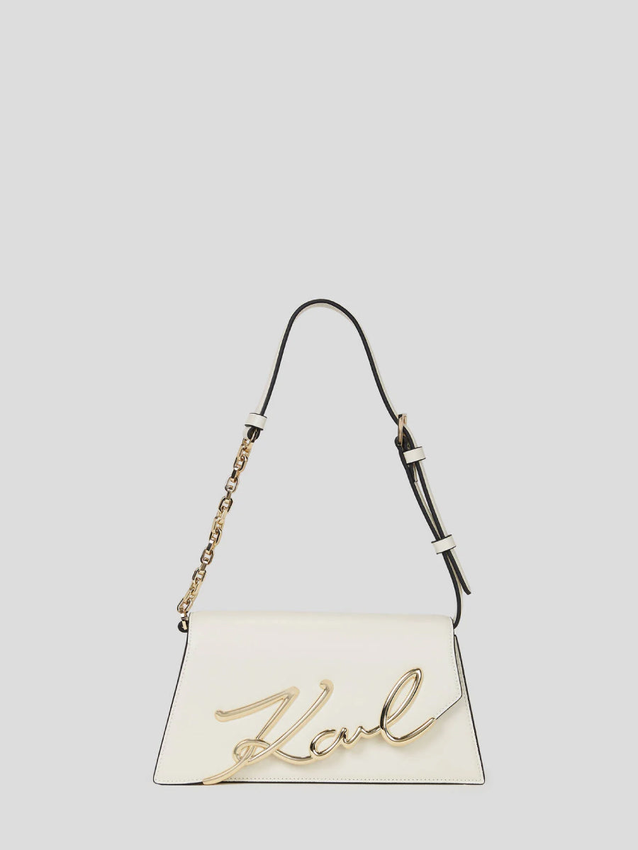 K/SIGNATURE MEDIUM SHOULDER BAG