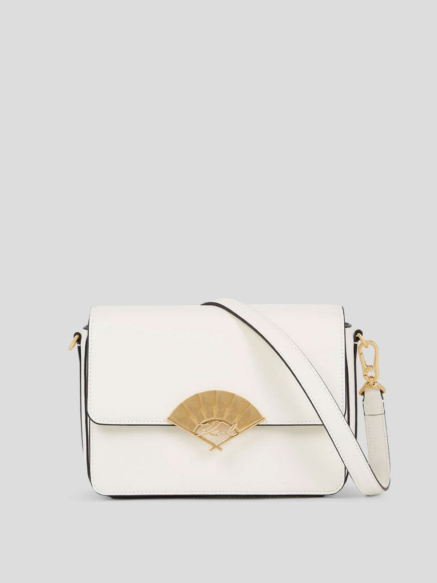 K/SIGNATURE FAN MEDIUM CROSSBODY BAG