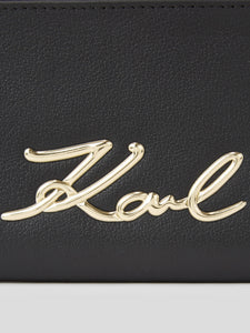 K/SIGNATURE SLIM BI-FOLD CARDHOLDER