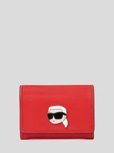 Load image into Gallery viewer, K/IKONIK PIN SMALL LEATHER WALLET