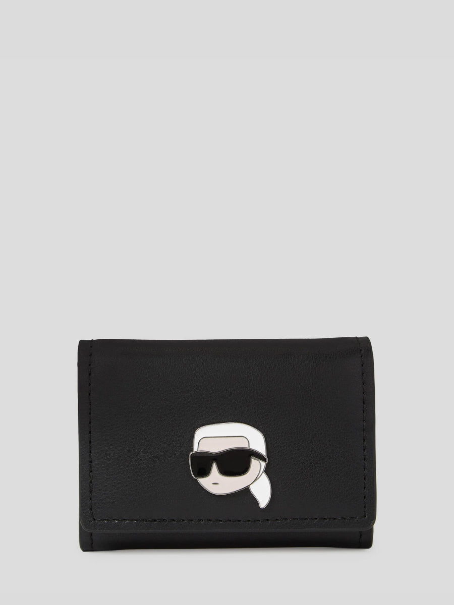 K/IKONIK PIN SMALL LEATHER WALLET