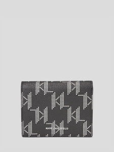 K/IKONIK MONOGRAM MEDIUM BI-FOLD WALLET