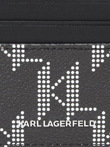 K/IKONIK MONOGRAM KARL CARD HOLDER