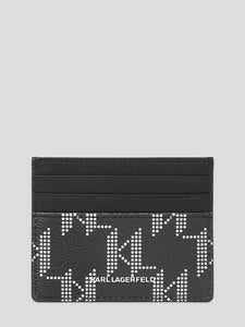 K/IKONIK MONOGRAM KARL CARD HOLDER