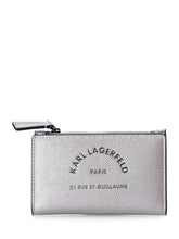 Load image into Gallery viewer, KARL LAGERFELD LOGO LETTERING FAUX - LEATHER WALLET