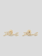 Load image into Gallery viewer, K/SIGNATURE PAVÉ STUD EARRINGS