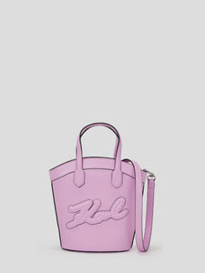 K/SIGNATURE TULIP SMALL TOTE BAG