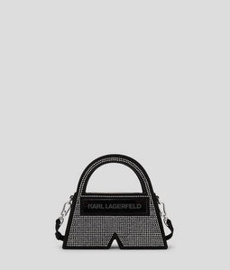 IKON K SMALL CRYSTAL TOP-HANDLE BAG