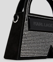 Load image into Gallery viewer, IKON K SMALL CRYSTAL TOP-HANDLE BAG