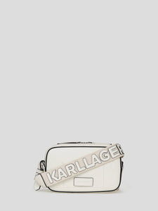 K/CIRCLE PERFORATED CROSSBODY BAG