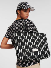 Load image into Gallery viewer, K/MONOGRAM KNIT LARGE TOTE BAG