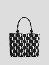 Load image into Gallery viewer, K/MONOGRAM KNIT LARGE TOTE BAG