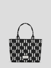 Load image into Gallery viewer, K/MONOGRAM KNIT MEDIUM TOTE BAG