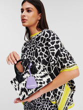 Load image into Gallery viewer, K/SKUARE SMALL ZEBRA TOTE BAG