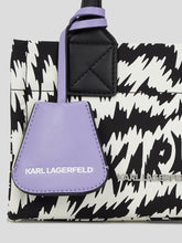 Load image into Gallery viewer, K/SKUARE SMALL ZEBRA TOTE BAG