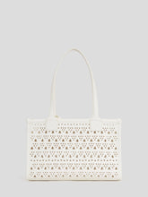 Load image into Gallery viewer, K/SKUARE MEDIUM PERFORATED TOTE BAG