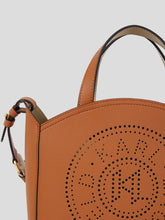 Load image into Gallery viewer, K/CIRCLE PERFORATED SMALL TOTE BAG