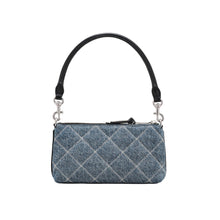 Load image into Gallery viewer, THE QUILTED DENIM SNAPSHOT CONVERTIBLE SHOULDER BAG