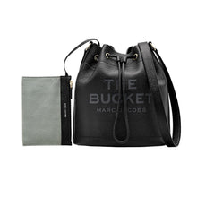 Load image into Gallery viewer, THE LEATHER LARGE BUCKET BAG