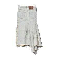Load image into Gallery viewer, THE MONOGRAM DENIM SKIRT