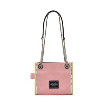 Load image into Gallery viewer, THE DENIM CHAIN CROSSBODY TOTE BAG