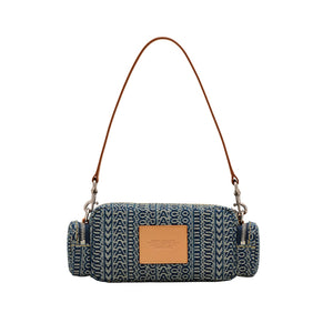 THE CARGO MONOGRAM DENIM SHOULDER BAG