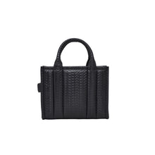 Load image into Gallery viewer, THE DTM MONOGRAM SMALL LEATHER TOTE BAG