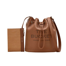 Load image into Gallery viewer, THE LEATHER LARGE BUCKET BAG