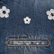 Load image into Gallery viewer, THE SEQUIN DAISY CROPPED JACKET