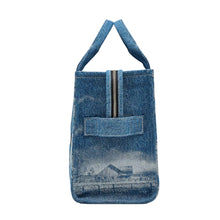 Load image into Gallery viewer, MARC JACOBS X WIZARD OF OZ  THE DENIM MEDIUM TOTE BAG