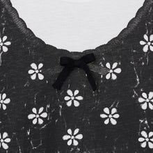 Load image into Gallery viewer, THE TROMPE L&#39;OEIL EYELET SLIM TEE