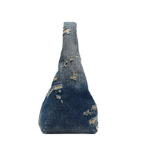 Load image into Gallery viewer, THE RIP AND REPAIR DENIM SACK BAG
