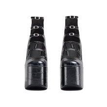 Load image into Gallery viewer, THE CROC EMBOSSED KIKI ANKLE BOOT