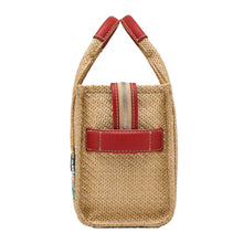 Load image into Gallery viewer, THE DAISY WOVEN SMALL TOTE BAG