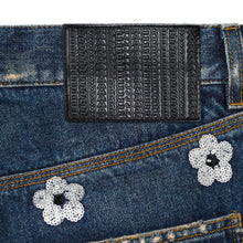 Load image into Gallery viewer, THE SEQUIN DAISY WIDE LEG SHORTS