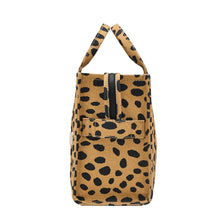 Load image into Gallery viewer, THE CHEETAH CANVAS MEDIUM TOTE BAG